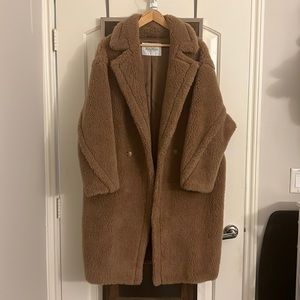 MaxMara Teddy Bear Icon Coat, Alpaca, size M